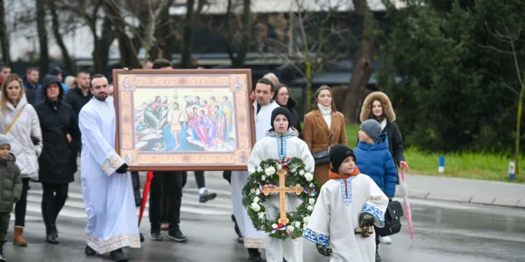 U ponedjeljak: Obustava saobraćaja u više banjalučkih ulica zbog održavanja Bogojavljenske litije