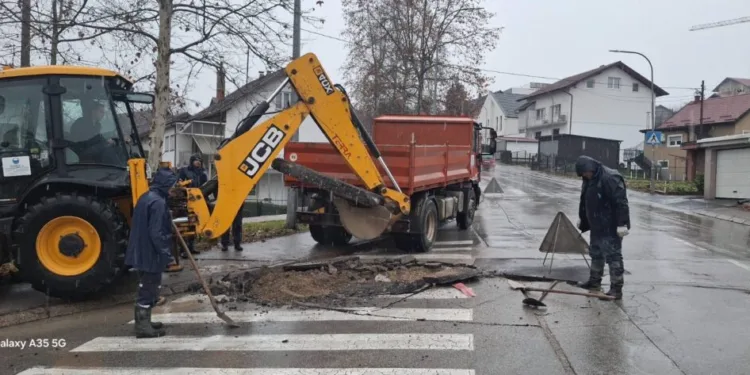 Vodovod: Radovi u Boriku, Novoj Varoši, Ljubačevu, Bistrici,  na Starčevici, Laušu….