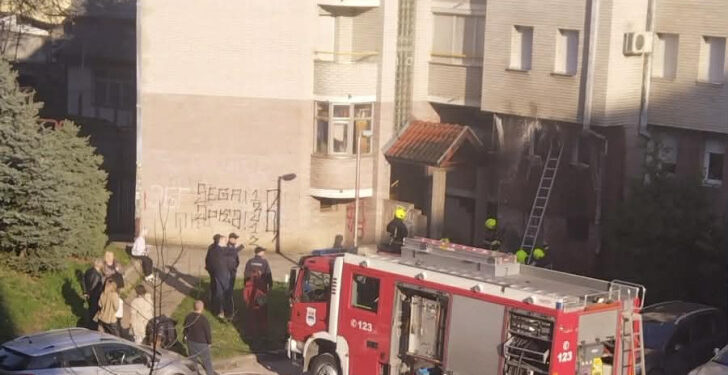 Buktinja krenula iz podruma: Izbio požar u banjalučkom naselju Mjesec