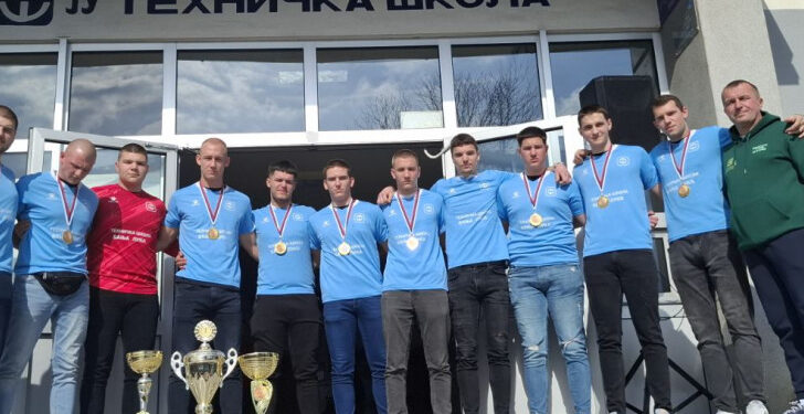 Tehnička škola dočekala svoje šampione – zlatne rukometaše