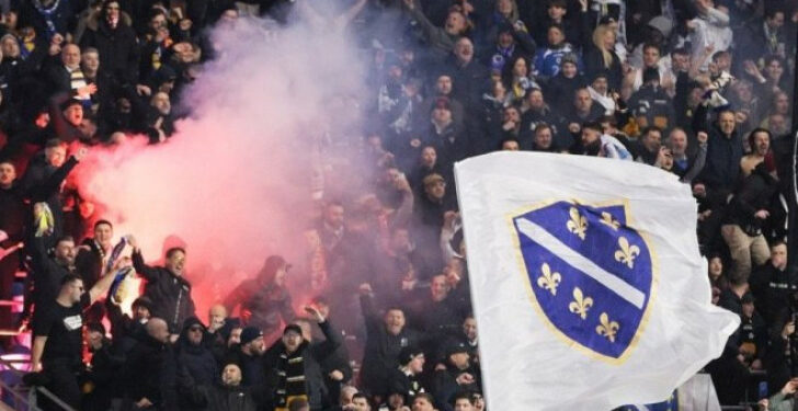 Uz ratne zastave i paljbu u Brčkom slavljena pobjeda BiH (VIDEO)