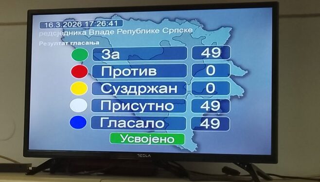 Usvojena ostavka Save Minića, opozicija nije prisustvovala