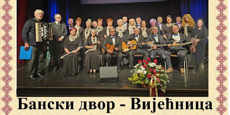 Ulaz slobodan: U Banskom dvoru večeras koncert ansambla “Banjalučki vez”