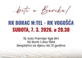 Rukometni derbi u subotu u Boriku