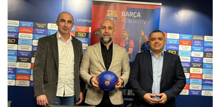 U konferencijskoj sali SD Borik najavljen fudbalski kamp „Barça Academy“ 