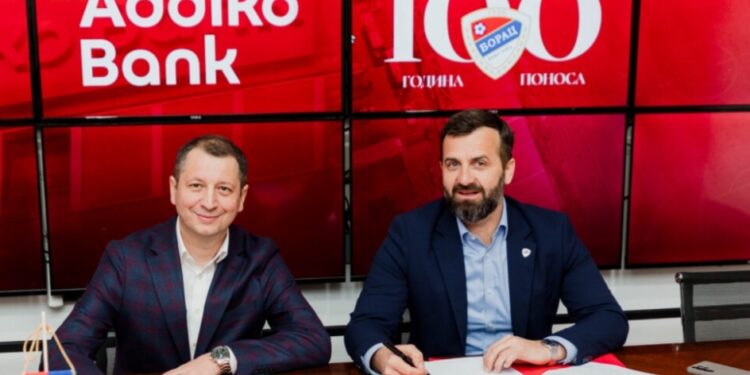 Stotinu godina ponosa i deset godina povjerenja: Addiko Bank Banja Luka i FK Borac potpisali novi Ugovor o sponzorstvu