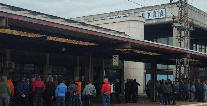 Prekinut protest na “Željeznicama”