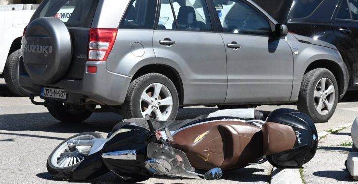 Vozač motocikla povrijeđen u sudaru u centru Banjaluke, oglasila se policija
