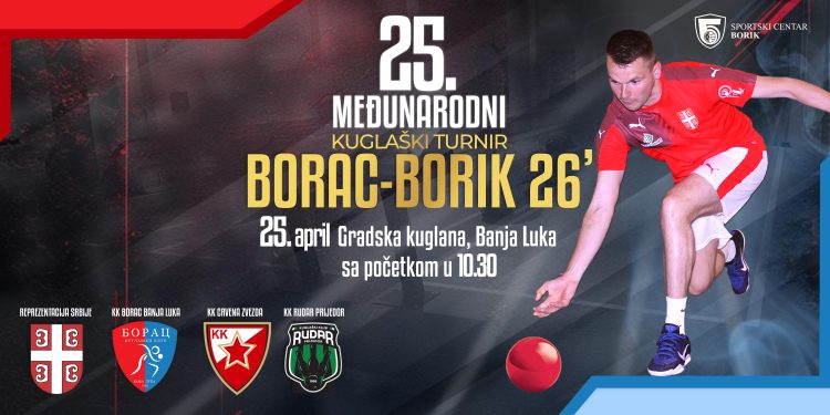 Međunarodni kuglaški turnir “Borac – Borik 2026” u subotu u Gradskoj kuglani na Laušu