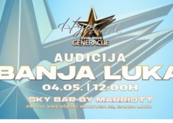 Audicija za muzičko takmičenje “Hype Zvezde” 4. maja u Banjaluci