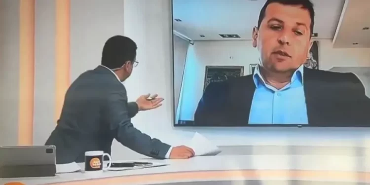 Sramno ponašanje voditelja: Vukanović isključen iz emisije na BHT jer navija za Srbiju i Zvezdu (VIDEO)
