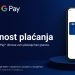 Google Pay™ digitalni novčanik dostupan za korisnike Visa kartica Nove banke