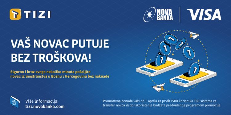 Povoljniji, brži i sigurniji prilivi iz inostranstva uz TIZI i Visa Direct