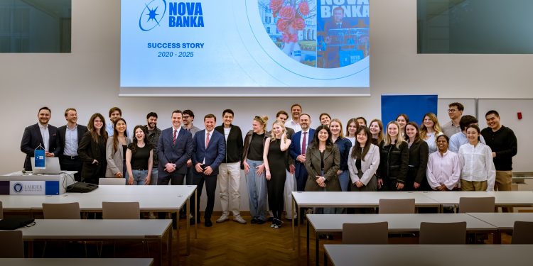 Beč: Gostujuće predavanje predsjednika Uprave Nove banke  studentima Lauder Business School