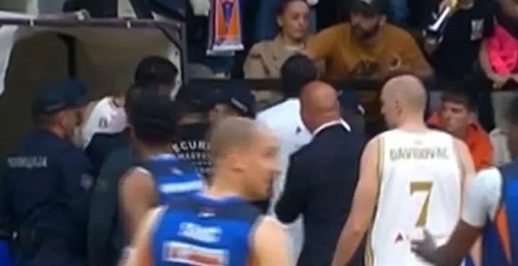 Tuča košarkaša Zlatibora i Zvezde (VIDEO)
