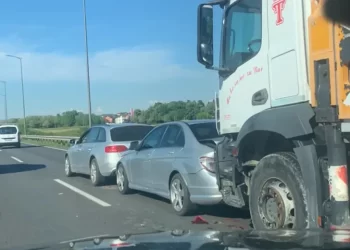 Lančani sudar na brzoj cesti Banjaluka-Laktaši