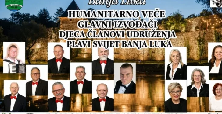 Muzikom protiv predrasuda: Humanitarni koncert za Udruženje “Plavi svijet” 28. maja