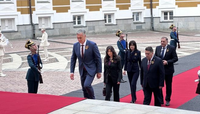 Delegacija Srpske na pozdravu kod Putina