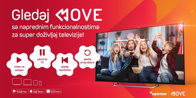 Funkcionalnosti koje mijenjaju pravila igre: Vi ste gazda svog TV programa uz MOVE