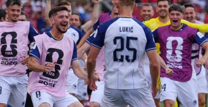 Gol Lukića za remi BiH na startu Mundijala