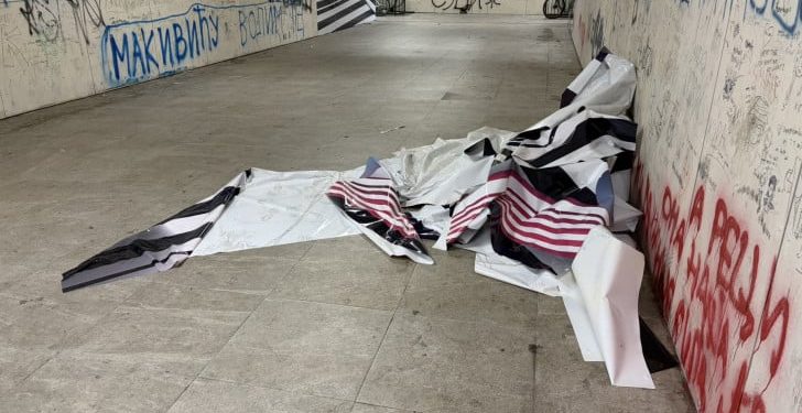 Tapete skinute, grafiti ostali: Prolaz kod Delte vraćen na staro