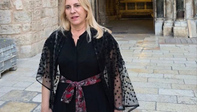 Cvijanović u Izraelu, posjeta Crkvi Svetog groba u Јerusalimu