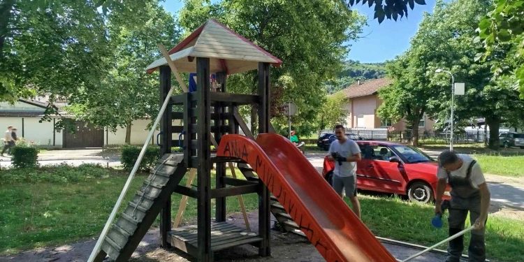 U toku sanacija više dječijih igrališta na području Banjaluke