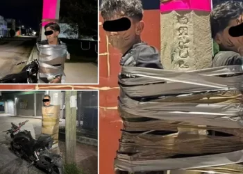 “Meksički Betmen” hvata lopove i vezuje ih za bandere