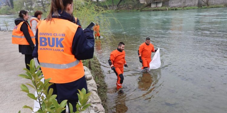 Pola vijeka brige o našim rijekama: Ronilački klub “BUK” organizuje eko-akciju čišćenja Vrbasa na Limanu