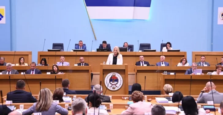 Narodna skupština Srpske podržala veto Željke Cvijanović