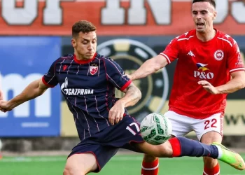 Fudbaleri Zvezde ubjedljivom pobjedom “završili posao” protiv Larna u Sjevernoj Irskoj