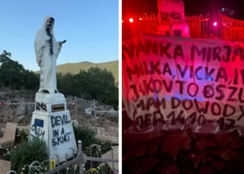 Vandalizam u Međugorju – oštećen kip Gospe i zapaljen spoljašnji oltar Crkve Svetog Јakova