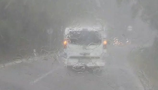 Nevrijeme sa ledom između Šipova i Jezera, do večeri pljuskovi se šire