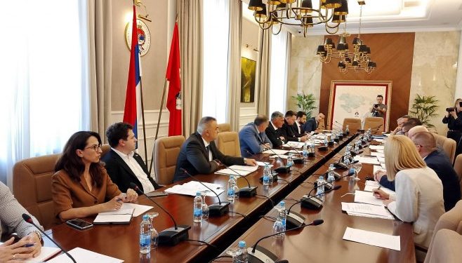 Konferencija za novinare nakon sjednice Organizacionog odbora za obilježavanje Dana sjećanja