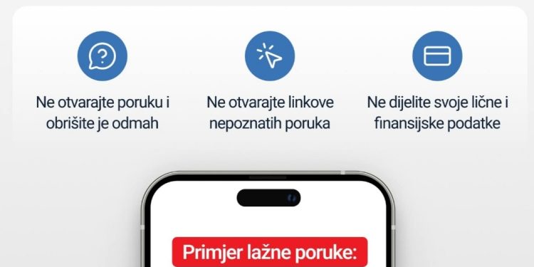 Povećan broj SMS prevara: Banka nikad ne traži vaše podatke putem poruka