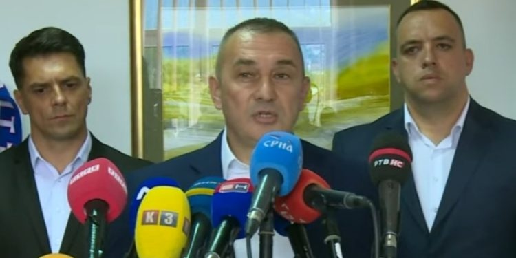 Snimak konferencije za novinare načelnika Pala