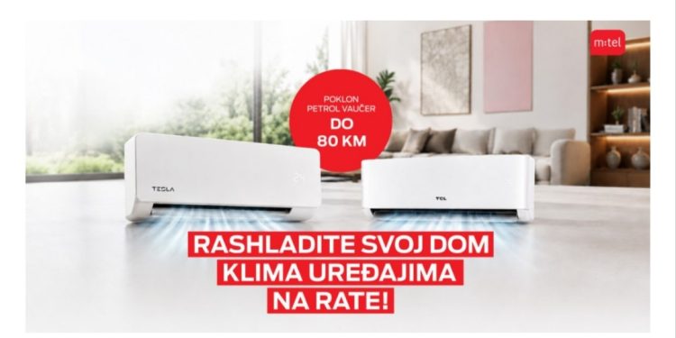 Nova klima za vaš dom – Tesla i TCL modeli uz poklon vaučer