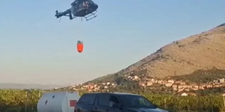 Ćurić o požarima u Hercegovini: Vatrogasci na visini zadatka, ljudski životi nisu ugroženi