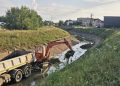 U toku čićenje regulisanog dijela korita Široke rijeke