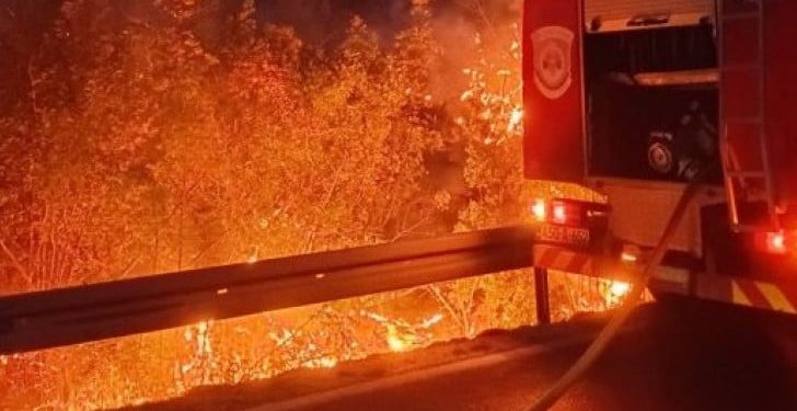 Vatra se približila naseljima u Trebinju
