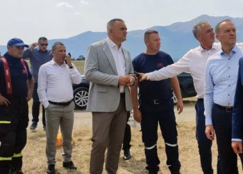 Minić posjetio požarište kod Nevesinja, najavio ulaganje u vatrogasnu opremu