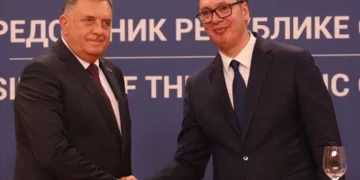 Dodik podržao Vučića: Njegova pobjeda je i pobjeda Srpske