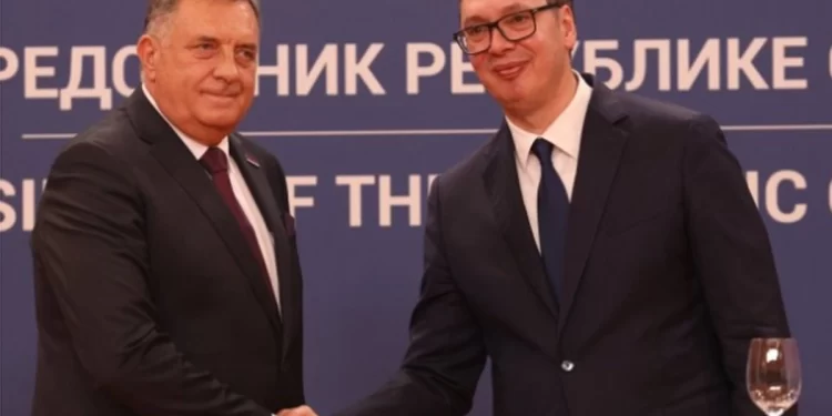 Dodik podržao Vučića: Njegova pobjeda je i pobjeda Srpske