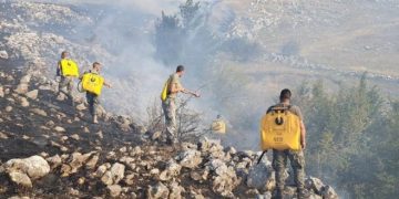 Pripadnici Oružanih snaga i danas gase požare u Bosanskom Grahovu i Nevesinju
