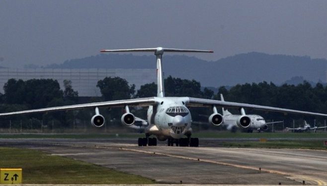 Ruski avion Il-76 za gašenje šumskih požara sletio u Niš