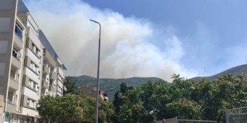 Požar kod Trebinja prijeti da se spusti niz obronke prema gradskim naseljima