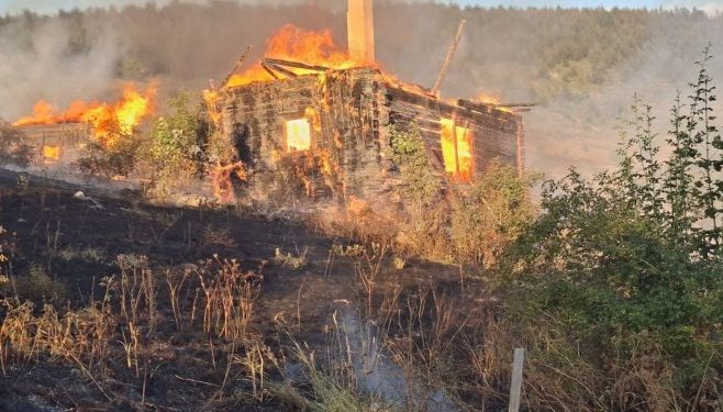 Požar u selu Vranovina kod Foče lokalizovan