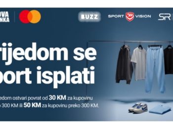 Srijedom se sport isplati: Nova banka vraća novac za kupovinu sportske opreme širom BiH