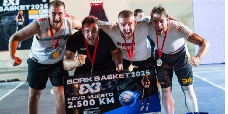 “Podgorica” pobjednik petog turnira “Borik basket 3×3”