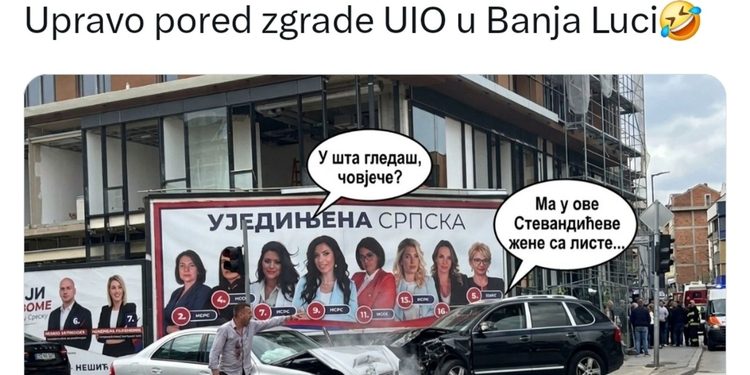 “U ŠTA GLEDAŠ, ČOVJEČE”: U Banjaluci “sudar” zbog kandidatkinja Ujedinjene Srpske